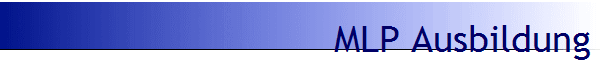 MLP Ausbildung